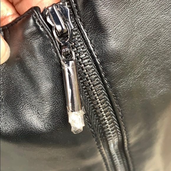 Worthington pleather pleated drop waist skirt NWT - Picture 9 of 12